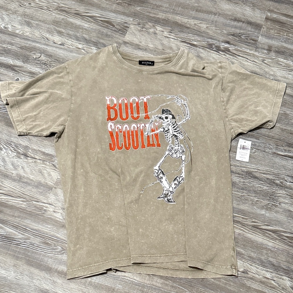 NWT Boot Scootin Graphic Tshirt